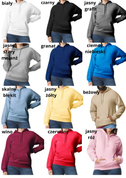 Bluza z kapturem - haft na panelu na przodzie - Corgi Cargigan_03