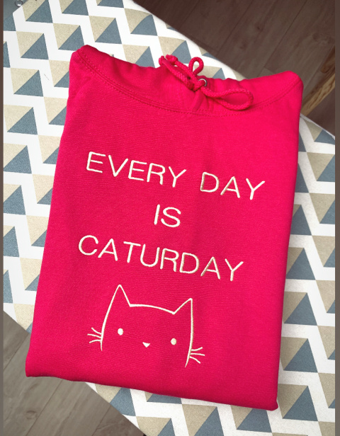 Bluza (280g) M Żórawina - Every day is Caturday Bluza (280g) M Żórawina - Every day is Caturday