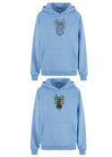 Bluza (330g) - Magiczne koty - Eliksir szczęścia/ Hoodie (330g) - Happiness potion