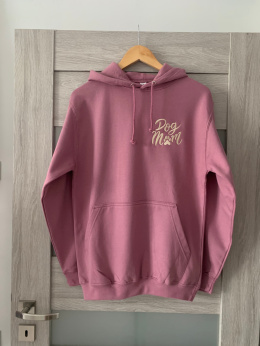 Bluza liliowa L - Dog Mom - Nadanie 24H