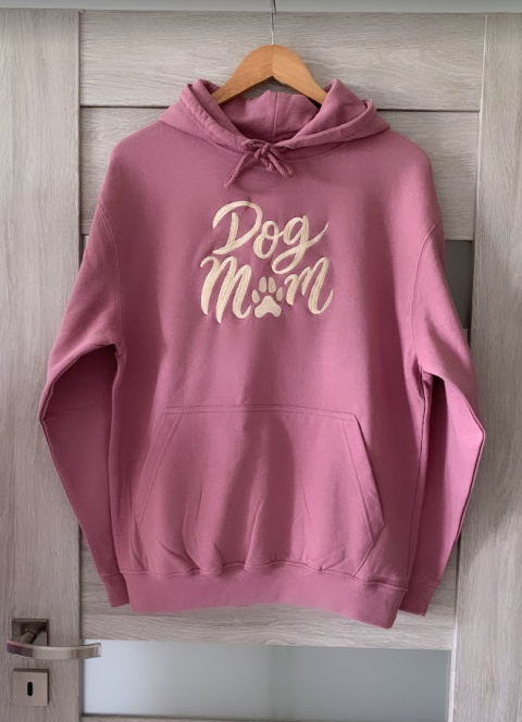 Bluza dusty purple - Dog Mom Bluza dusty purple - Dog Mom