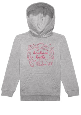 Bluza dziecięca - kocham kotki