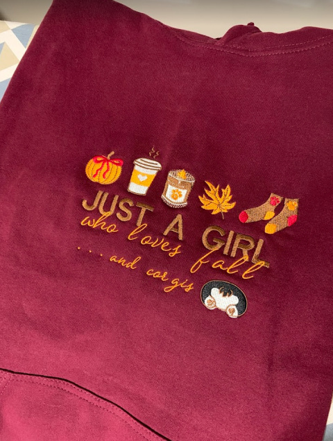 Bluza jesieniarska z corgi Bluza jesieniarska z corgi