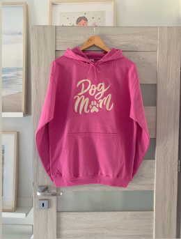 Bluza róż M - Dog Mom - Nadanie 24H!