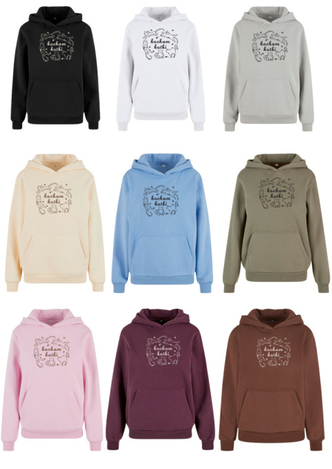 Bluza z haftem (330g) - Kocham kotki Bluza z haftem (330g) - Kocham kotki