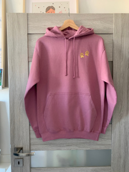 Bluza (280g) z haftem łapek/ Crewneck or hoodie(280g) - Paws embroidery