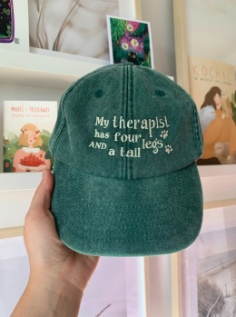 Czapka z daszkiem przecierana - My therapist