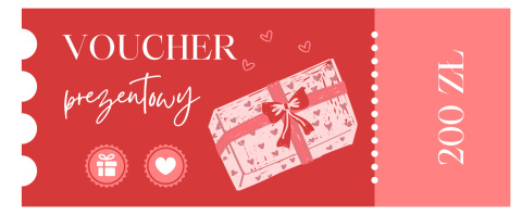 VOUCHER podarunkowy - 200 zł VOUCHER podarunkowy - 200 zł